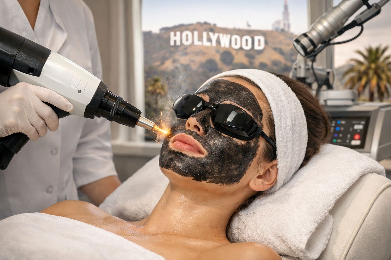 What is a Hollywood Carbon Peel